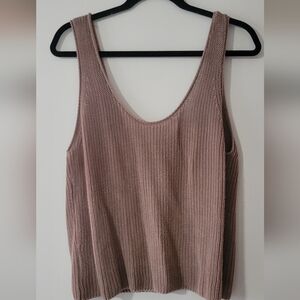 Reformation sweater tank